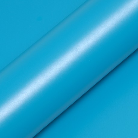 Film adhésif chrome mat bleu effet metallique pour carrosserie
