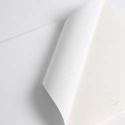 CSR25 - Semi-rigide Blanc Mat adh permanent renforcé incolore