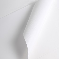 FRONT3V2 - Bâche Polyester Blanc Mat